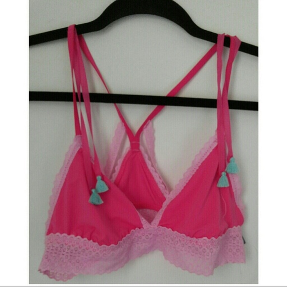 ❌SOLD❌Aerie Tassel Bralette - Picture 2 of 3